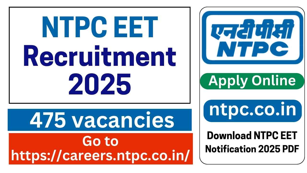 NTPC EET Recruitment 2025